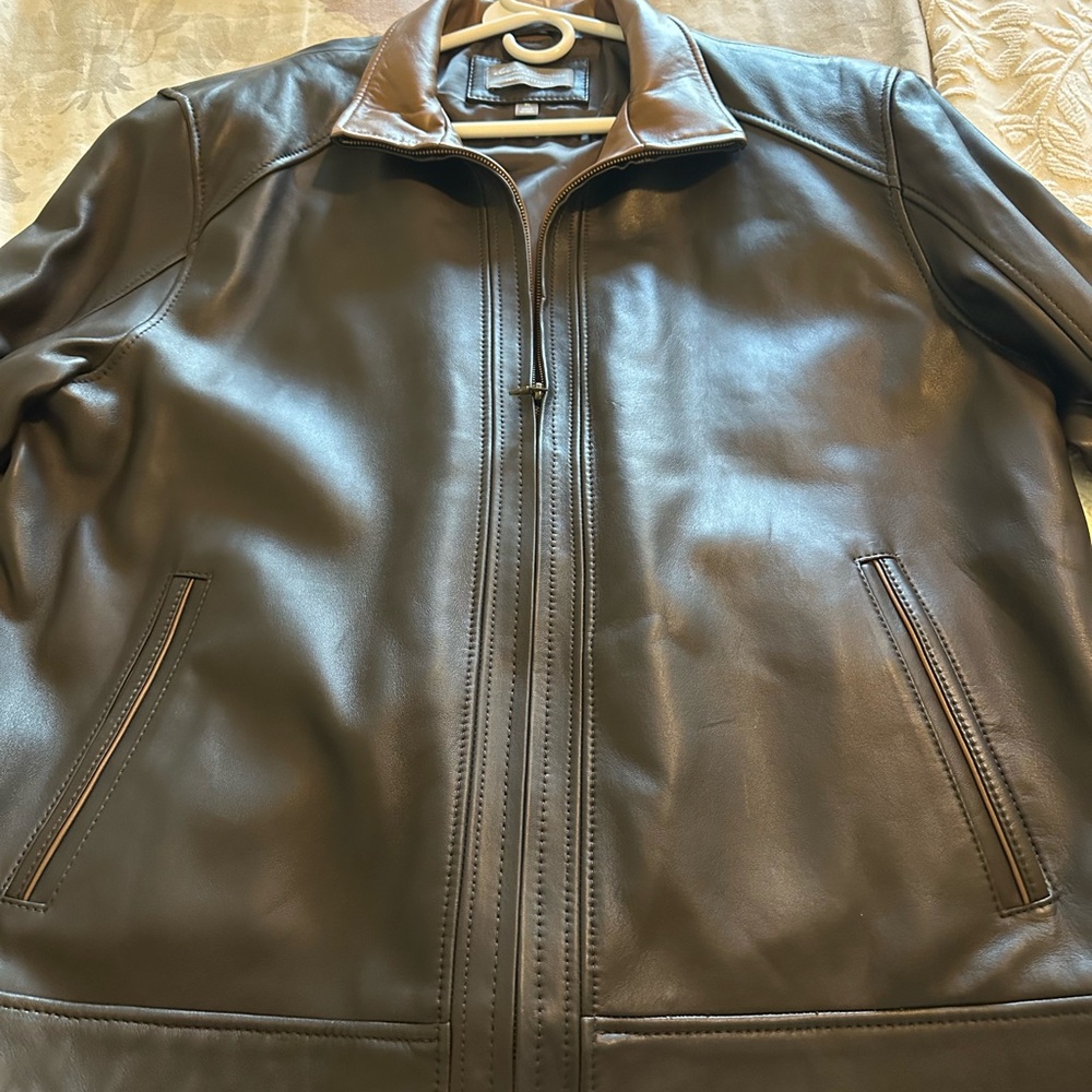 Daniel Cremieux Premium Brown Lamb Skin Jacket